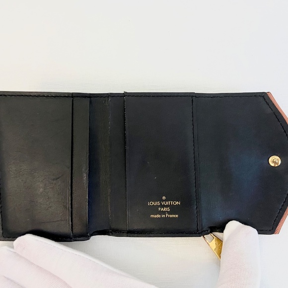 Louis Vuitton Monogram Red Portefeuille Tuileries Compact Trifold Wallet w/ COA - Picture 6 of 16